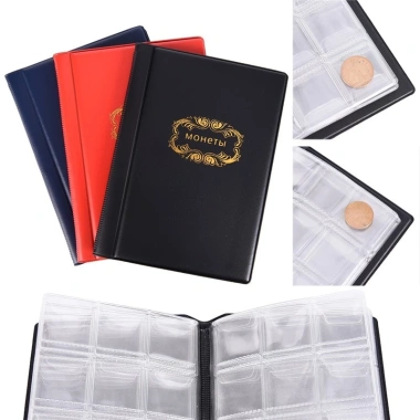 EHES 120 Hộp Đựng Album Đồng Xu 10 Trang - Bảo Vệ Bộ Sưu Tập, Giá 59.531₫