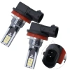 EHES 2 Bộ Đèn Pha LED H11 110W 20.000LM 6.000K Siêu Sáng Cho Đèn DRL 4