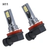 EHES 2 Bộ Đèn Pha LED H11 110W 20.000LM 6.000K Siêu Sáng Cho Đèn DRL 5