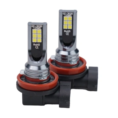 EHES 2 Bộ Đèn Pha LED H11 110W 20.000LM 6.000K Siêu Sáng Cho Đèn DRL 7
