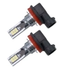 EHES 2 Bộ Đèn Pha LED H11 110W 20.000LM 6.000K Siêu Sáng Cho Đèn DRL 8