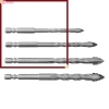 EHES 4 mũi khoan lệch tâm bốn pha thủy tinh tam giác - Đục lỗ chính xác, bền bỉ, giá tốt