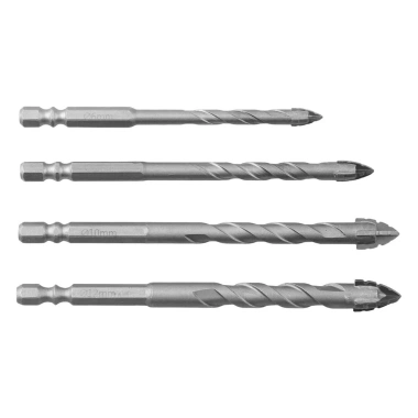 EHES 4 mũi khoan lệch tâm bốn pha thủy tinh tam giác - Đục lỗ chính xác, bền bỉ, giá tốt 4