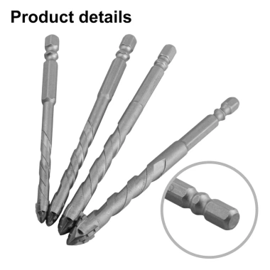 EHES 4 mũi khoan lệch tâm bốn pha thủy tinh tam giác - Đục lỗ chính xác, bền bỉ, giá tốt 9