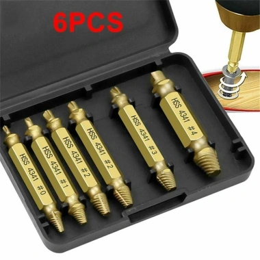 EHES 6 Cái Bu lông Hỏng - Dụng Cụ Tháo Vít & Mũi Khoan Dễ Đảo Ngược, Tiết Kiệm 5 EHES 6 Cái Bu lông Hỏng - Dụng Cụ Tháo Vít & Mũi Khoan Dễ Đảo Ngược, Tiết Kiệm 5