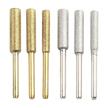 EHES 6 emery Coated Hình Trụ Burr cho Máy Cưa và Máy Mài Độ Bền Cao, 37.894 VND