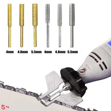 EHES 6 emery Coated Hình Trụ Burr cho Máy Cưa và Máy Mài Độ Bền Cao, 37.894 VND