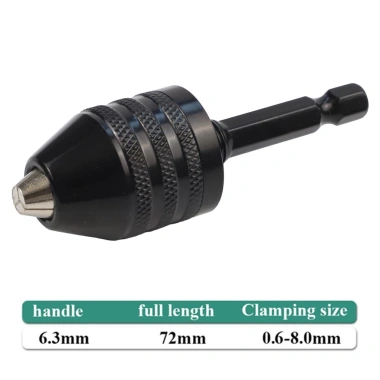 EHES 6.35mm Chuôi Lục Giác Nhanh - Chuyển Đổi Mũi Khoan Không Cần Chìa 51.907₫ 4 EHES 6.35mm Chuôi Lục Giác Nhanh - Chuyển Đổi Mũi Khoan Không Cần Chìa 51.907₫ 4