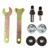 EHES 8 chiếc cờ lê kết nối 6mm 10mm máy mài, thanh khoan góc, mandrel adapter đĩa 2