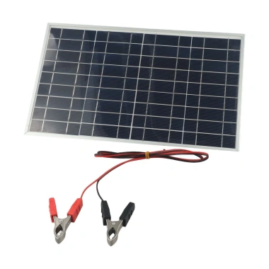 EHES - Bảng điều khiển năng lượng mặt trời 15W 12V kẹp cá sấu IP65, chịu nước, tiết kiệm, giá chỉ 270.593₫