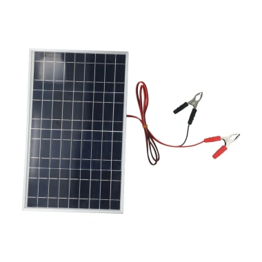 EHES - Bảng điều khiển năng lượng mặt trời 15W 12V kẹp cá sấu IP65, chịu nước, tiết kiệm, giá chỉ 270.593₫