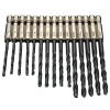 EHES Bộ 15 mũi khoan chuôi lục giác đen thép tốc độ cao 3-5mm Giá 76.849k
