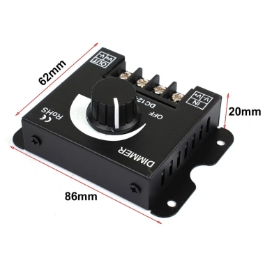 EHES Bộ điều chỉnh LED 30A DC-DC 12-24V, giảm nhiệt, tiết kiệm năng lượng, giảm giá 66.115₫