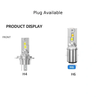 EHES Bóng đèn pha LED H4 6.000K xe máy tự động - Đèn sương mù ô tô 205.651 VND 5