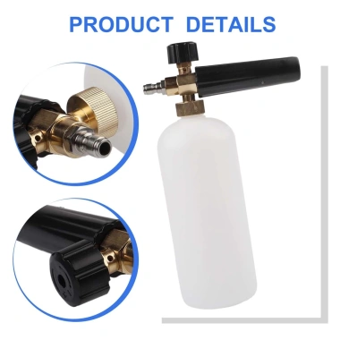 EHES Bọt Máy Giặt 4 Lần cho Bình Tưới Cây, Xà Phòng Rửa Xe, Bình Xịt Lance Áp Lực