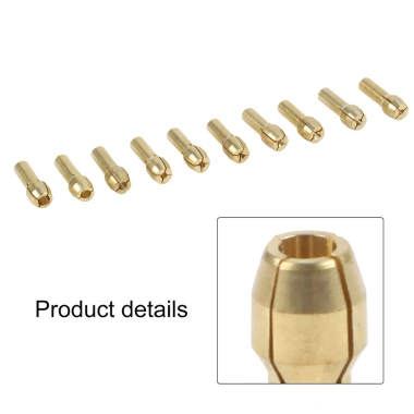 EHES Collet Chuck 10 Chiếc 4.2-4.8mm Brass Adapter Dùng Cho Máy Khoan Mini 6