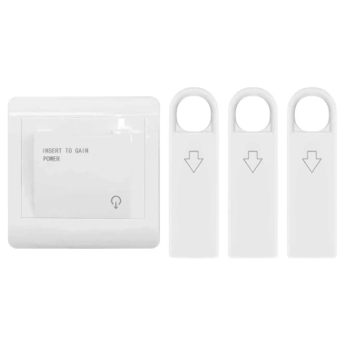 EHES Công tắc nguồn thẻ khách sạn 40A Tiết kiệm năng lượng 3 phím Giá 185k 2