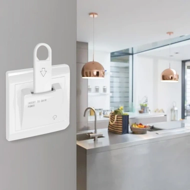 EHES Công tắc nguồn thẻ khách sạn 40A Tiết kiệm năng lượng 3 phím Giá 185k 3