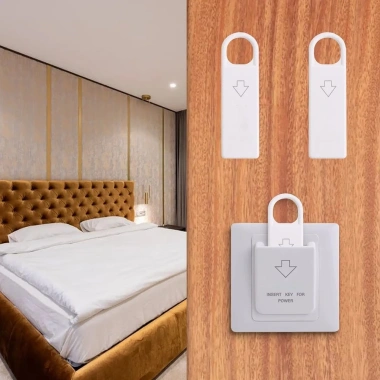 EHES Công tắc nguồn thẻ khách sạn 40A Tiết kiệm năng lượng 3 phím Giá 185k 6