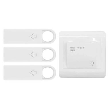 EHES Công tắc nguồn thẻ khách sạn 40A Tiết kiệm năng lượng 3 phím Giá 185k 8