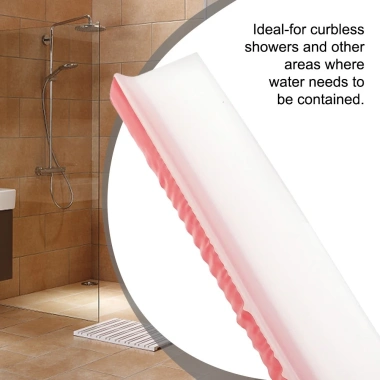 EHES Dải Cao Su Silicon 100-300CM Chống Thấm Nước Tắm Phòng, Rào Chắn Nước Đệm Độ Bền Cao Giá 50.936 VND