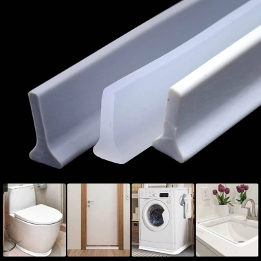 EHES Dải Cao Su Silicon 100-300CM Chống Thấm Nước Tắm Phòng, Rào Chắn Nước Đệm Độ Bền Cao Giá 50.936 VND