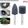 EHES Đầu mài chân lục giác 2 chiếc - Dụng cụ khoan mài cầm tay, giá chỉ 34.9k 4