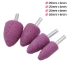EHES Đầu mài hình nón Corundum đỏ 6mm - Đánh bóng, loại bỏ rỉ sét, chỉ 13.620₫ 3