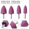 EHES Đầu mài hình nón Corundum đỏ 6mm - Đánh bóng, loại bỏ rỉ sét, chỉ 13.620₫ 5