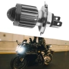 EHES H4 LED cho Bóng đèn pha xe máy Moto - Đèn sương mù Hi Lo Beam màu kép 8