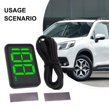 EHES HUD Màn Hình Đầu Lên GPS - Đồng Hồ Tốc Độ Kỹ Thuật Số Phông Chữ Lớn Xe Tải