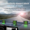 EHES HUD Màn Hình Đầu Lên GPS - Đồng Hồ Tốc Độ Kỹ Thuật Số Phông Chữ Lớn Xe Tải 6