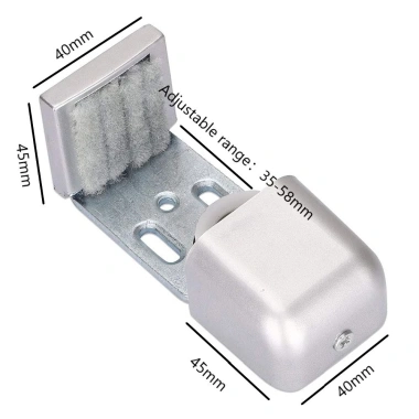 EHES Hướng dẫn sàn chuồng điều chỉnh – Con lăn gắn tường, đáy giữ trượt, 68.190đ 5