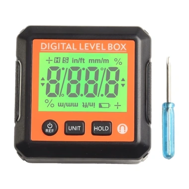 EHES Máy đo góc độ điện tử có đế - Độ nghiêng chính xác, LCD hiển thị rõ, giảm 20%