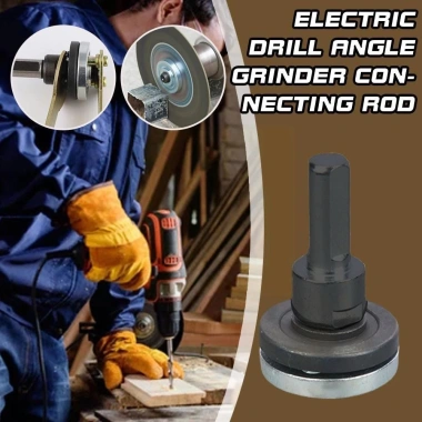EHES Máy khoan điện chuyển sang máy mài góc – Phụ kiện thanh kết nối 10mm đa năng, giá ưu đãi 19.483 VND 5