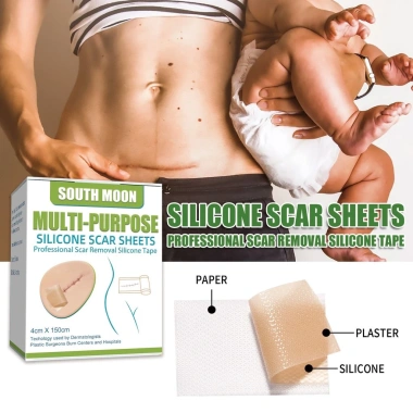 EHES Miếng dán sẹo silicon - Loại bỏ và sửa chữa vết bỏng, chấn thương, giá ưu đãi 149.367 VND 2