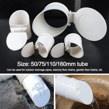 EHES Ống thoát nước PVC 50-160mm tự động đóng nắp van dịch chuyển - 16.687đ