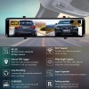 ELKEVA 12 inch 4K+2K Dash Cam Gương chiếu hậu WIFI Ống kính kép Màn hình IPS DVR Drive Stream - Giá 2.708.049 VND 7