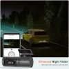 Elkeva Mini Dash Cam 1.47 inch HD 4K WiFi - Góc rộng 150°, tầm nhìn ban đêm, gương chiếu hậu, ống kính kép, giá 1.089.000₫ 4