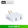 Elough 4 trong 1 180 Bộ sạc xoay - Phích cắm 4.8mm EU US, USB và Type C, ổ cắm sạc EU 79.344 VND 8