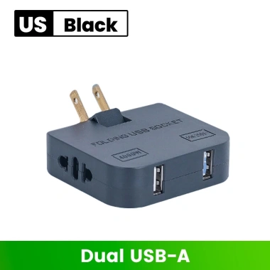Elough 4 trong 1 180 Bộ sạc xoay - Phích cắm 4.8mm EU US, USB và Type C, ổ cắm sạc EU 79.344 VND 9 Elough 4 trong 1 180 Bộ sạc xoay - Phích cắm 4.8mm EU US, USB và Type C, ổ cắm sạc EU 79.344 VND 9