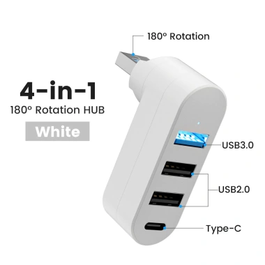 Elough Hub USB 3.0 4 cổng xoay 180 - Truyền dữ liệu tốc độ cao, chỉ 80.080₫ 10 Elough Hub USB 3.0 4 cổng xoay 180 - Truyền dữ liệu tốc độ cao, chỉ 80.080₫ 10