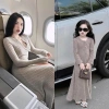 EmbeMochi Váy Body Bé Gái 8-20kg Len Mỏng Mềm, Thích Hợp Mùa Thu - Giá 165k 4