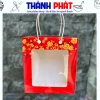 Én Xuân Đỏ Size M - 10 Hộp Đựng Quà Tết 2 Hủ 1.000ml và 4 Hủ 500ml, Hộp Giấy Quai Xách Cao Cấp, Giá 130.000 VND 5