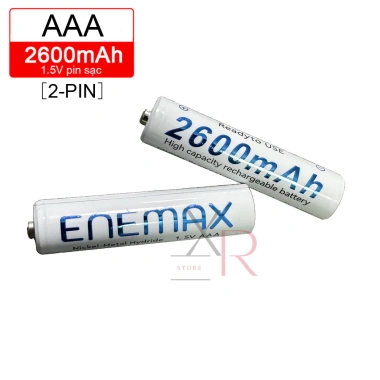 ENEMAX Pin AAA 2.600mAh 1.5V - Pin Sạc Nhật Bản, Đèn, Đồ Chơi, Mouse, Remote - 48k 7 ENEMAX Pin AAA 2.600mAh 1.5V - Pin Sạc Nhật Bản, Đèn, Đồ Chơi, Mouse, Remote - 48k 7