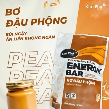 EnergyBar Kim Phú - Thanh năng lượng giảm cân, ăn kiêng, ăn vặt Tết, chỉ 54.000đ