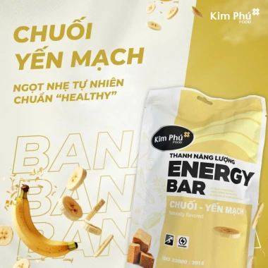 EnergyBar Kim Phú - Thanh năng lượng giảm cân, ăn kiêng, ăn vặt Tết, chỉ 54.000đ