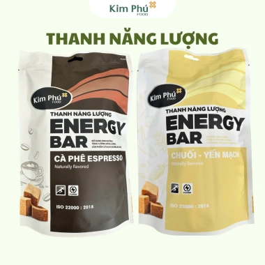 EnergyBar Kim Phú - Thanh năng lượng giảm cân, ăn kiêng, ăn vặt Tết, chỉ 54.000đ