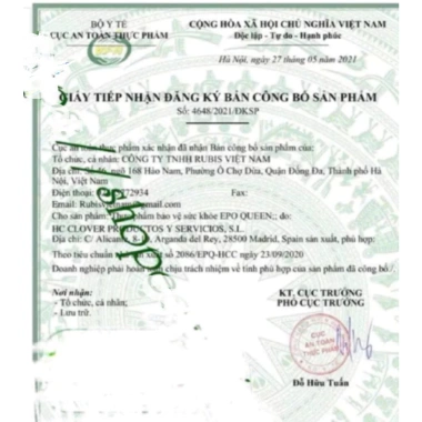 EPO QUEEN Viên uống cân bằng nội tiết tố nữ, giảm nóng bốc hỏa, da mịn trắng sáng - Giá 312.000đ giảm 62.400đ