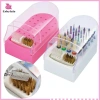 Eshylala 30 lỗ Nail Art Đầu mài Hộp lưu trữ Mũi khoan Dụng cụ làm móng tay mới 4